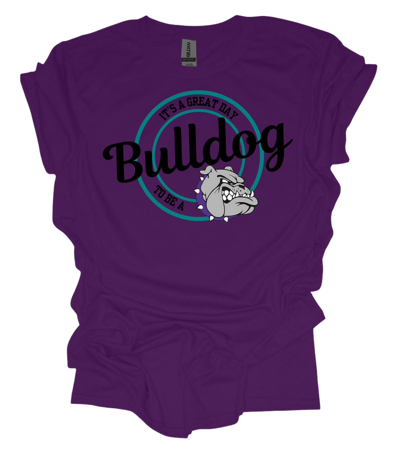 It's a Great Day To Be A Bulldog - Purple