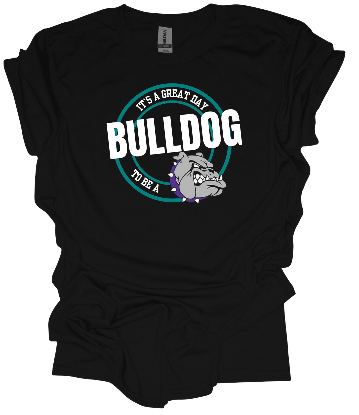 It's a Great Day To Be A Bulldog - Black
