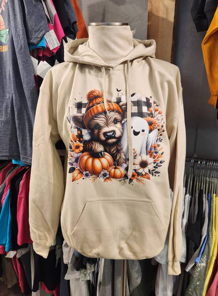 Sand colored highland and ghost