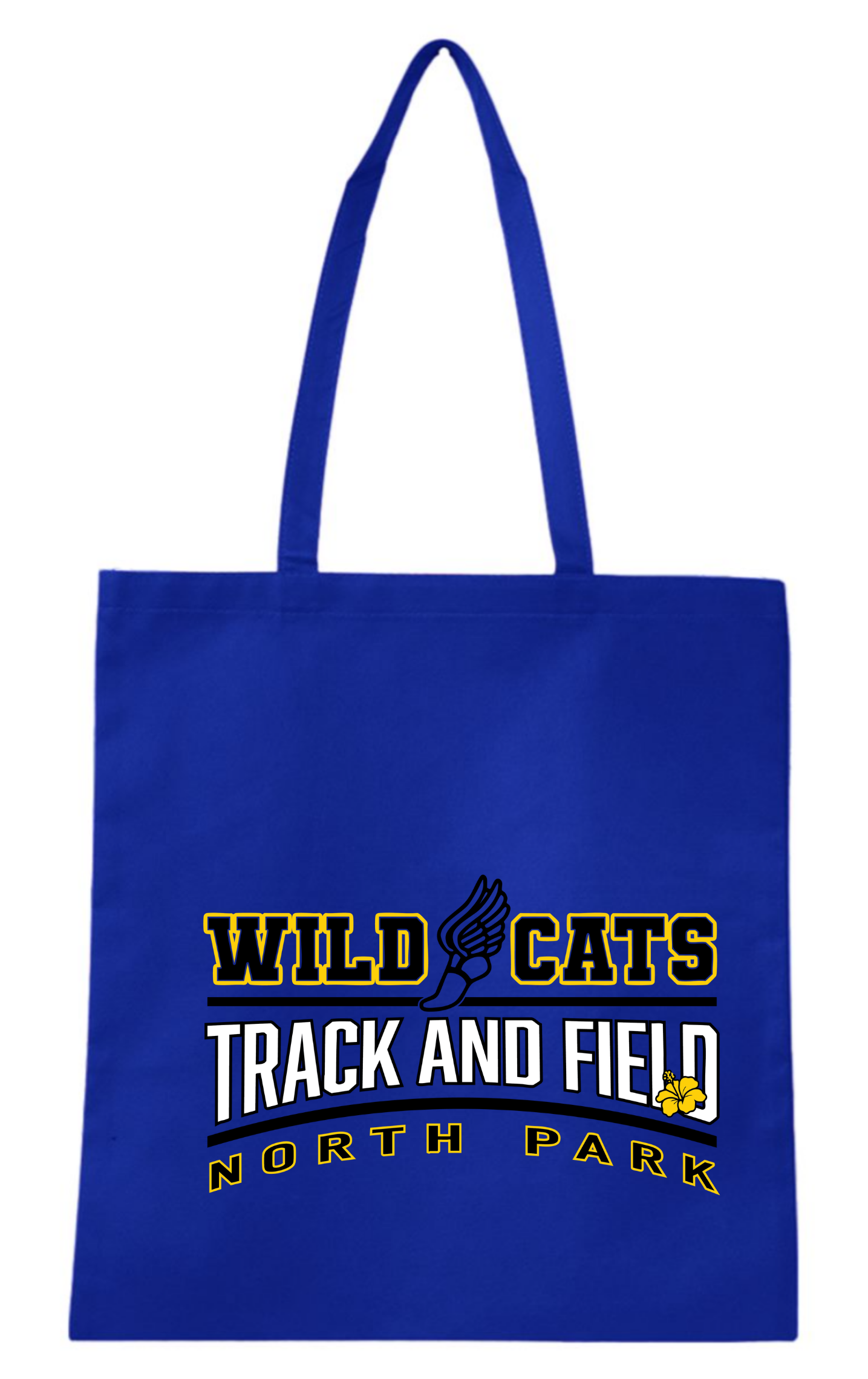 canvas tote bag - Blue