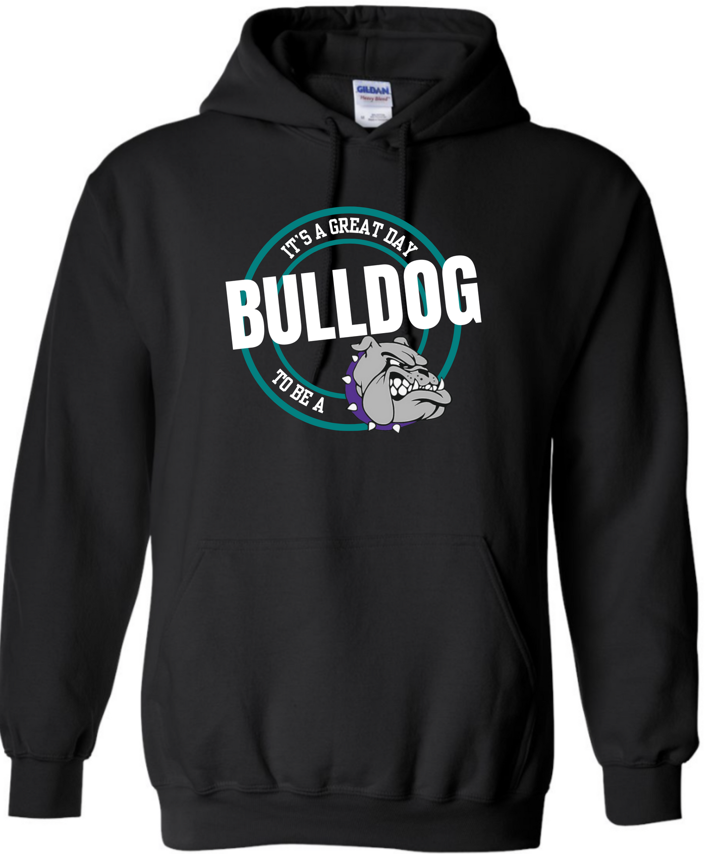 It's a Great Day To Be A Bulldog - Black