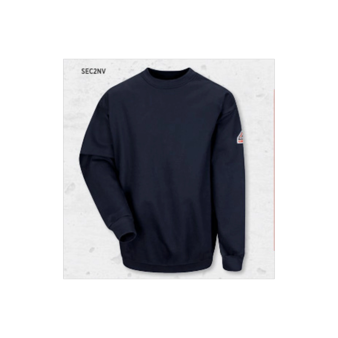 Pullover Crewneck Sweatshirt Cotton / Spandex Blend