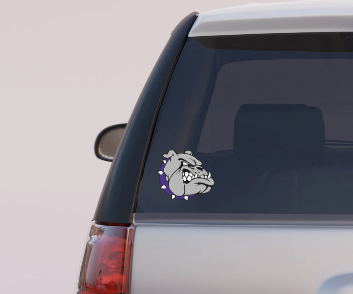 Pronghorn Elementary Bulldog Decal
