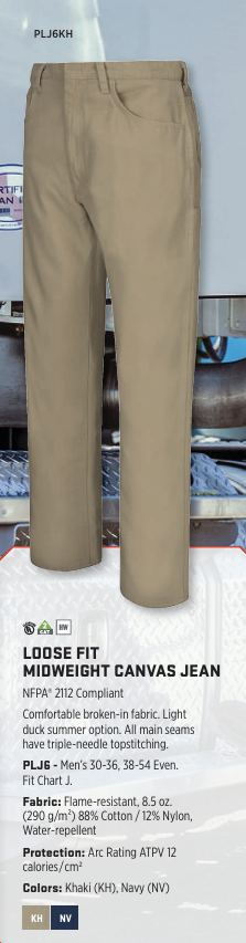 Loose Fit Midweight Canvas Jean