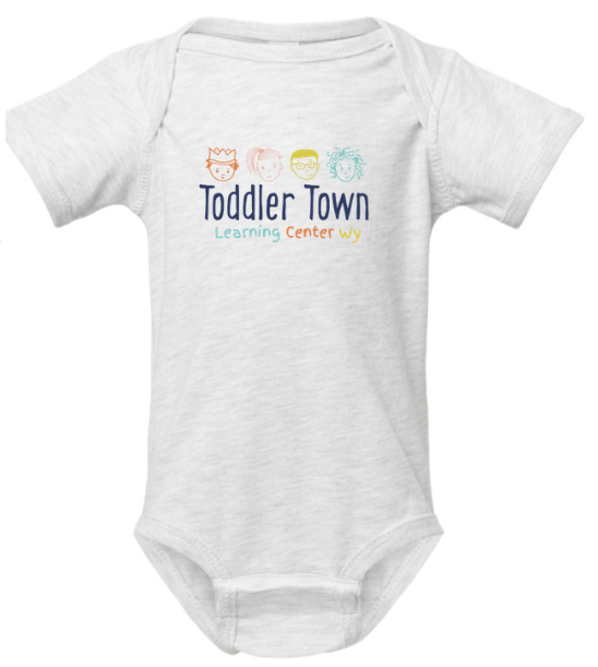 Ash Gray Toddler Town Shirts