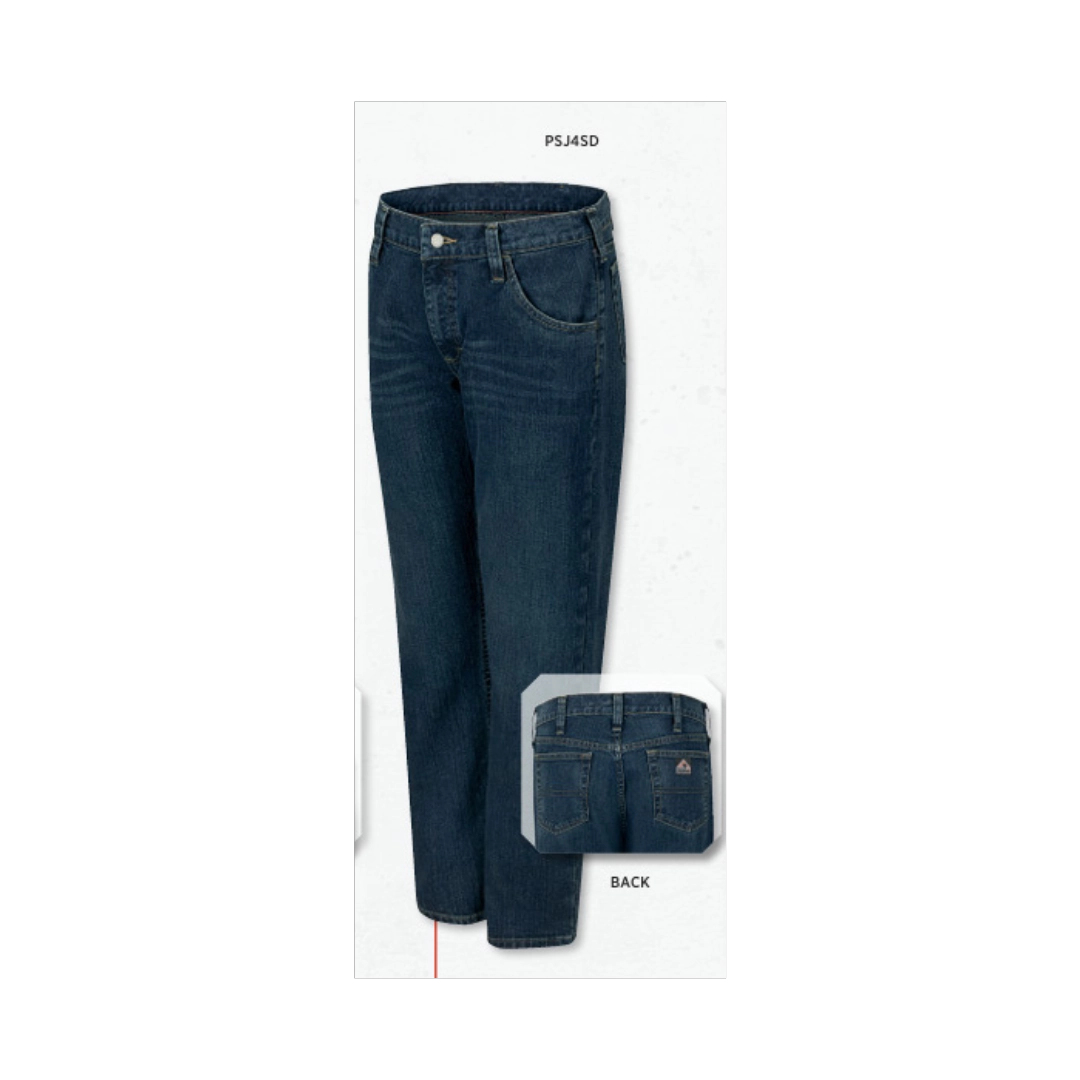 Straight Fit Jean With Stretch