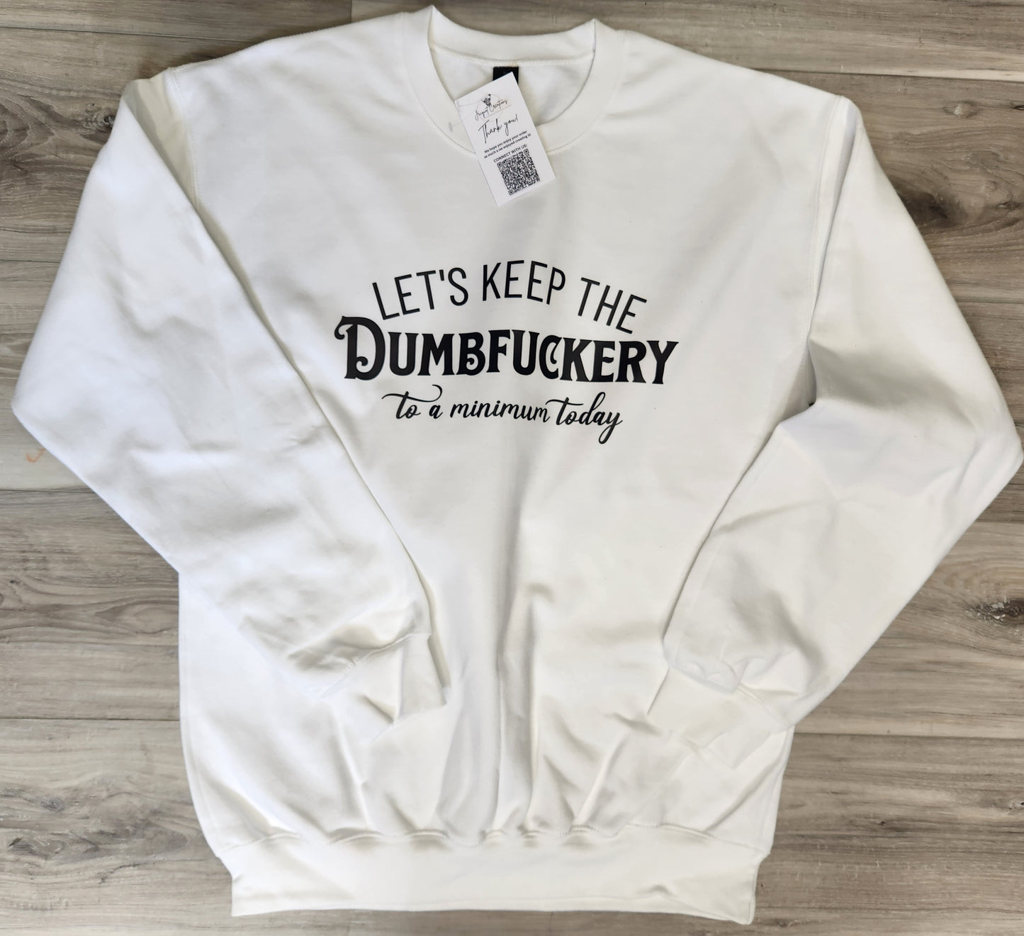 Let's keep the dumbfuckery to a min.