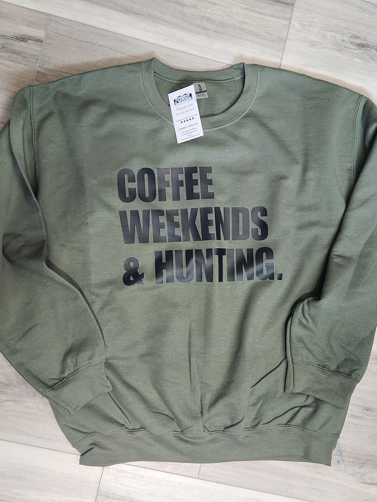 Coffee weekends and hunting