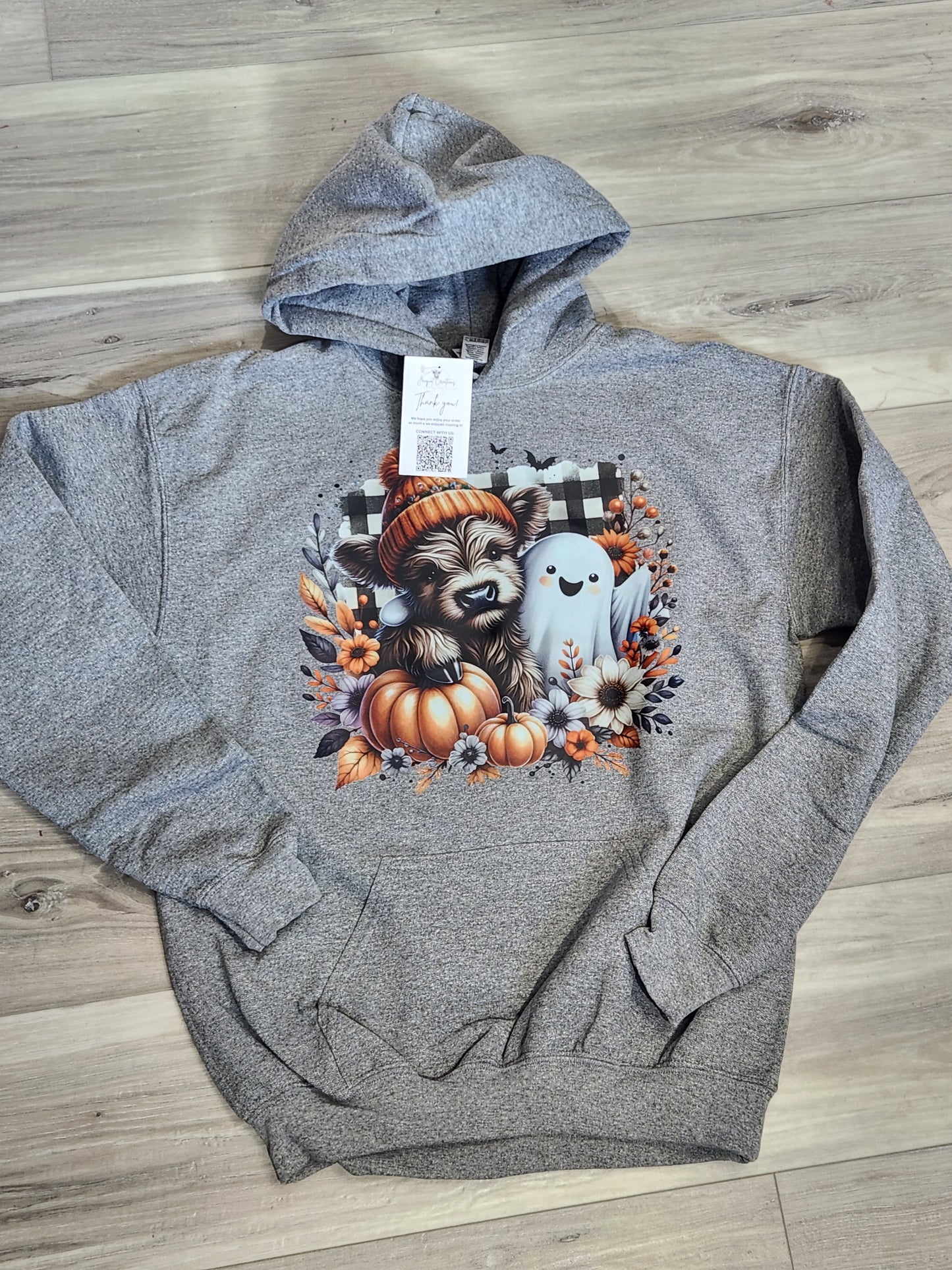 Highland and friend ghost (youth sizes)