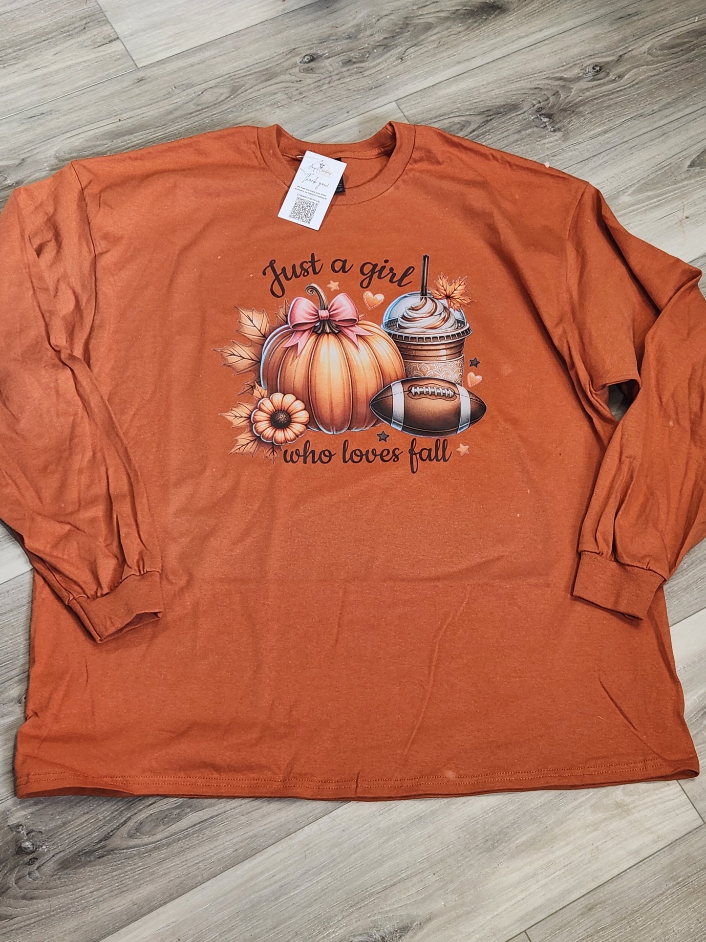 A girl who loves fall