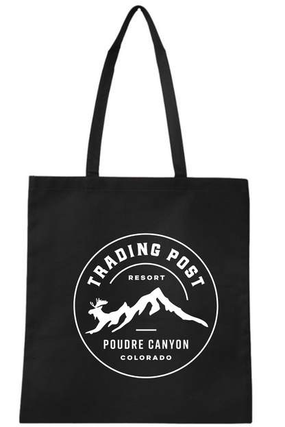 canvas tote bag - Black