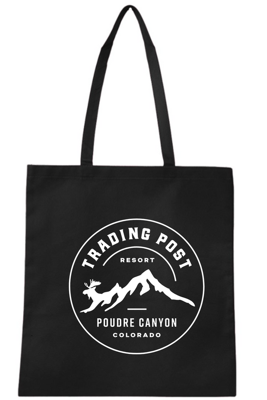 canvas tote bag - Black