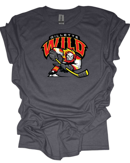 Adult Gillette wild apparel - red and black image