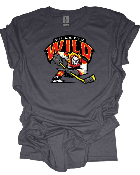 Adult Gillette wild apparel - red and black image