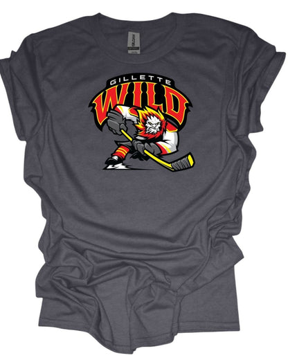 Adult Gillette wild apparel - red and black image