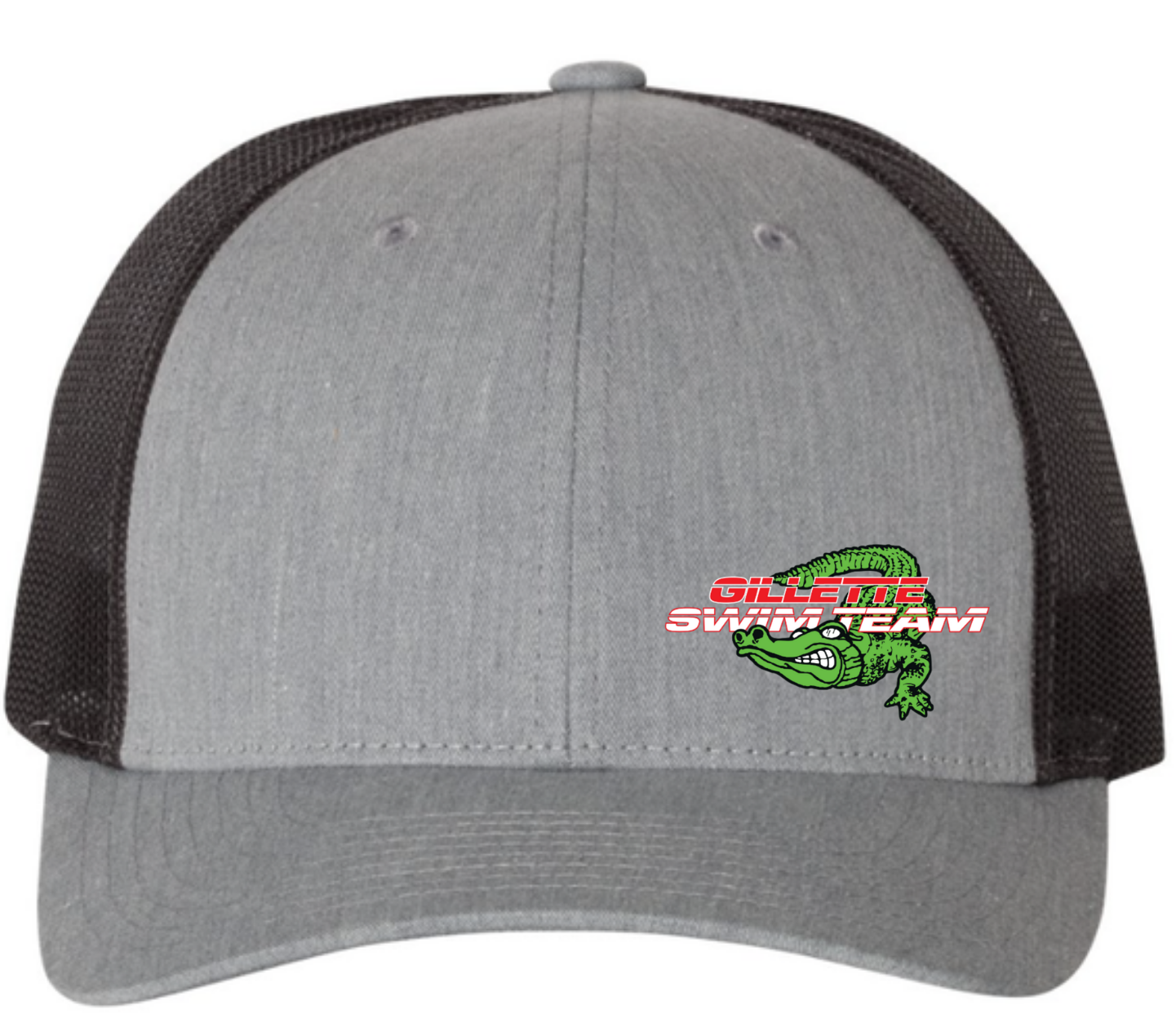 Gillette Swim black and gray hat