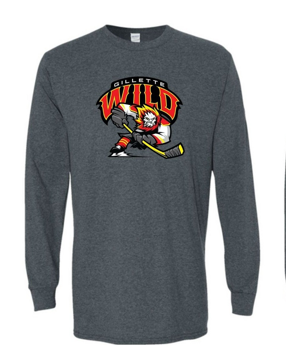Adult Gillette wild apparel - red and black image