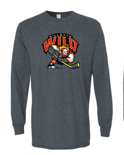 Adult Gillette wild apparel - red and black image