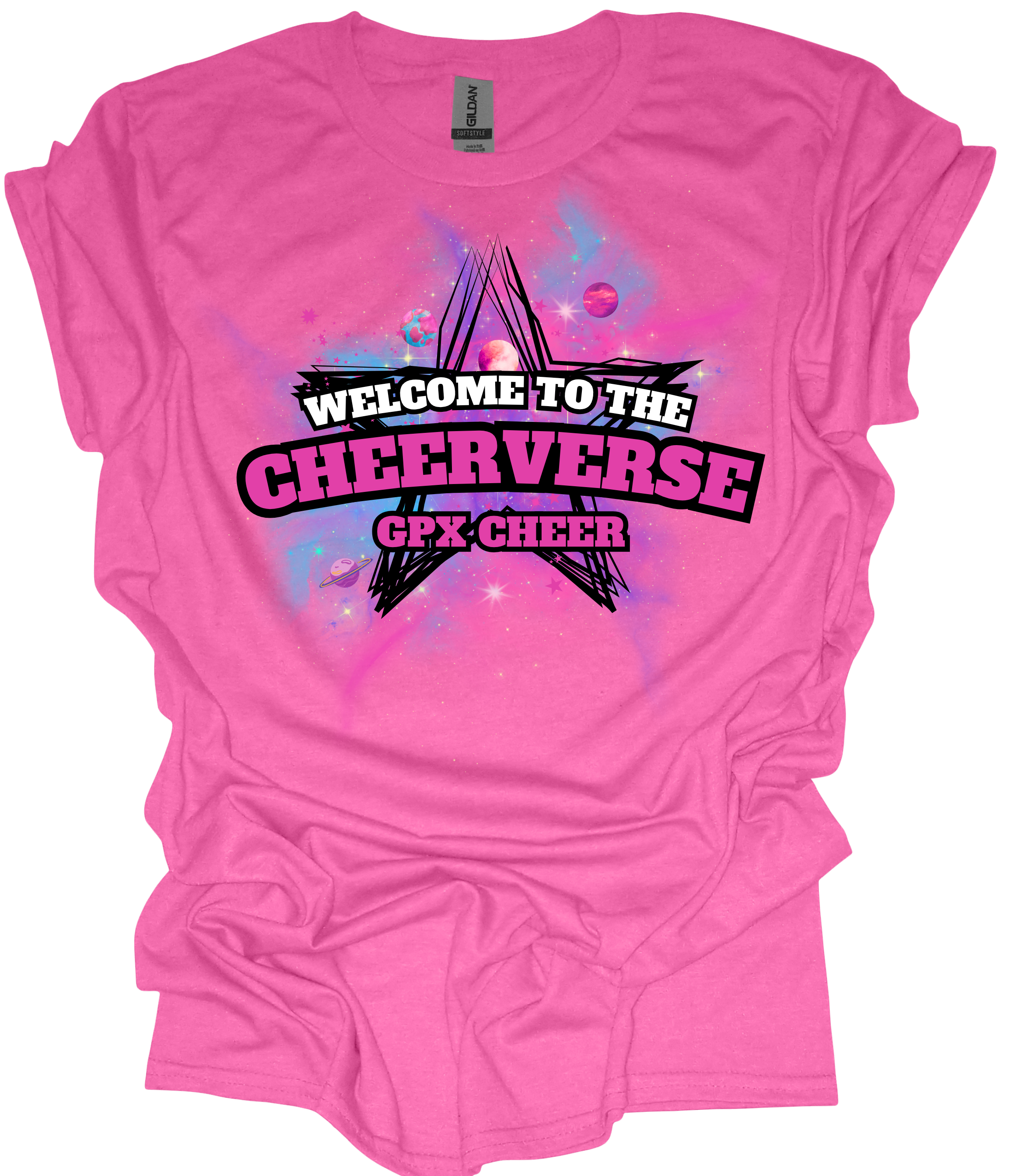 GPX Cheer team shirt -pink – Forge Outfitters