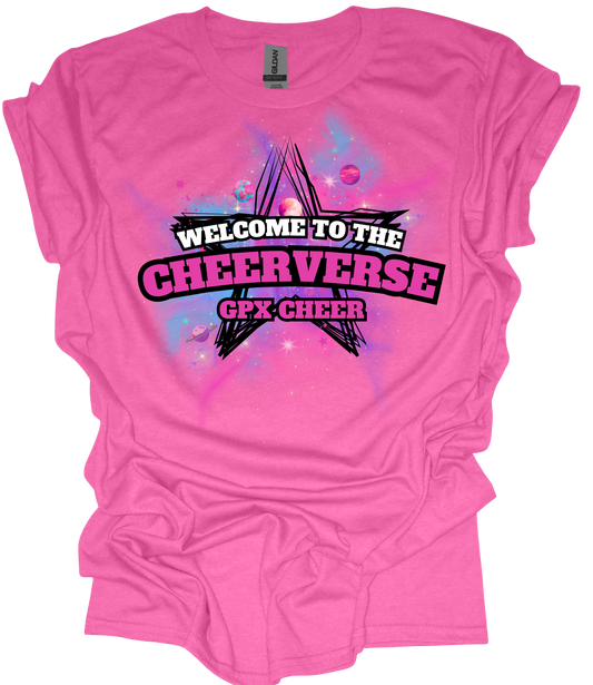 GPX Cheer team shirt -pink