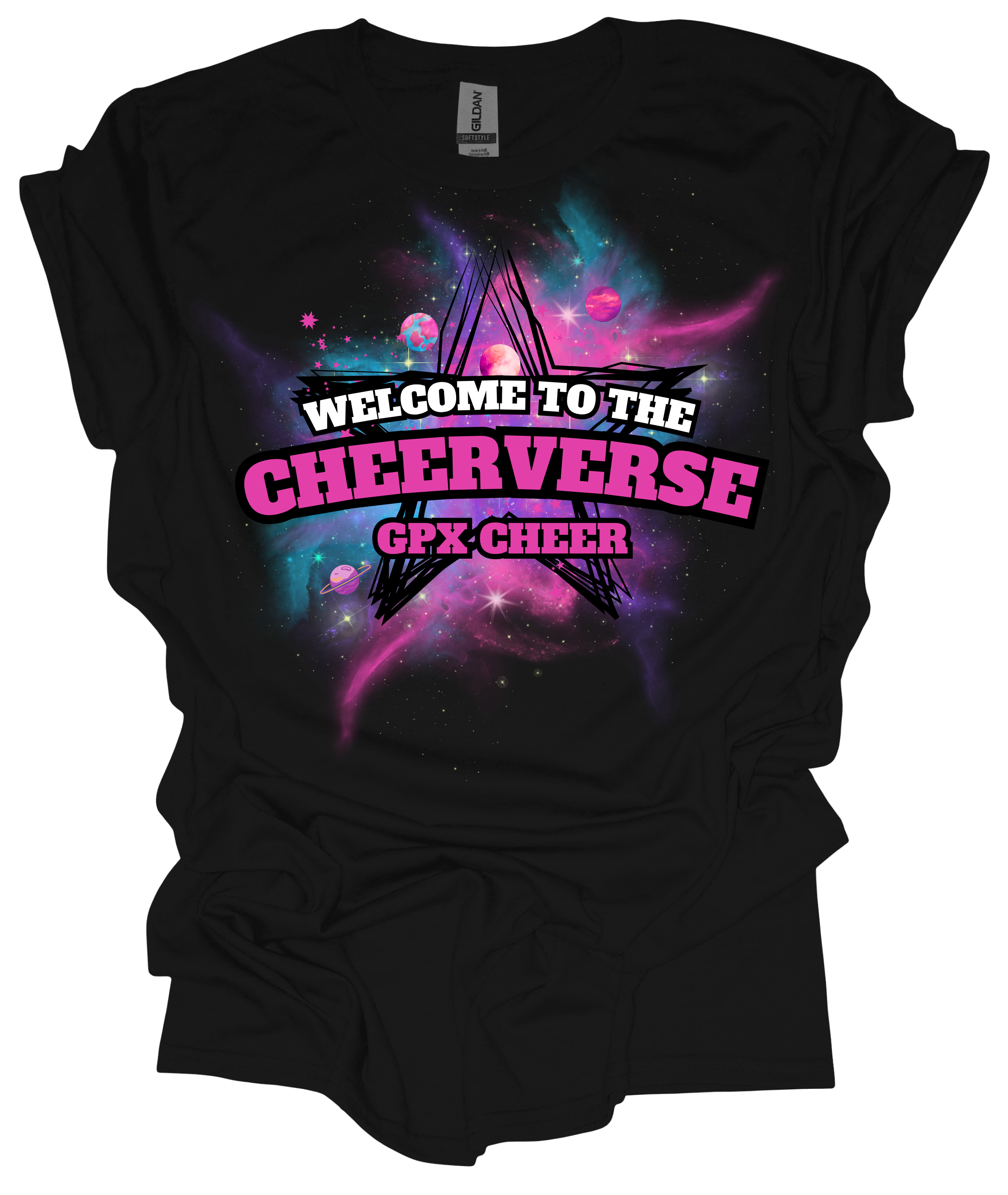 GPX Cheer team shirt - Black – Forge Outfitters