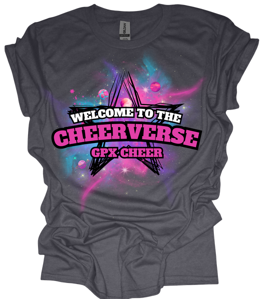 GPX Cheer team shirt - dark grey