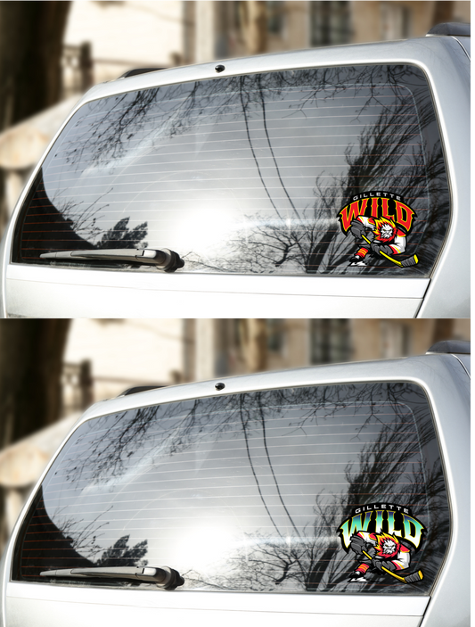 Gillette Wild Decal