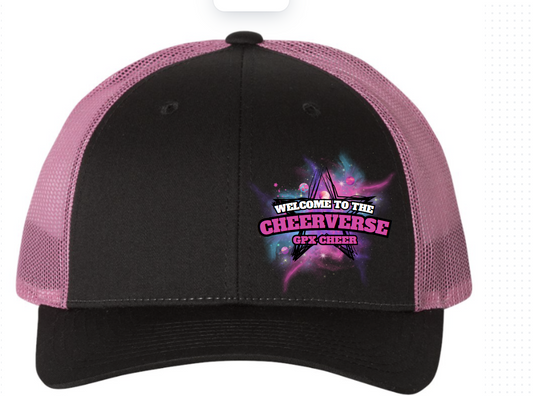 GPX Hat black/Neon pink