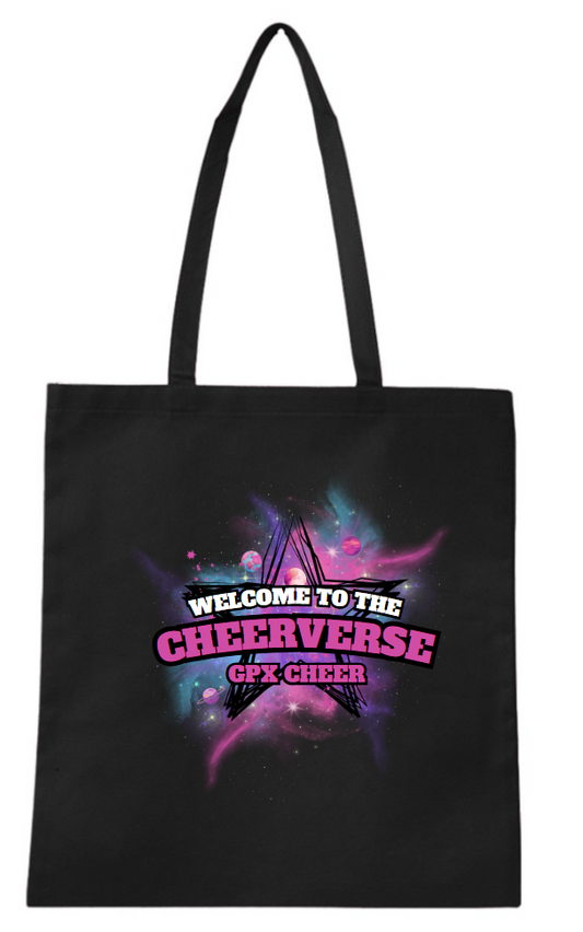 Cheerverse canvas Tote Bag