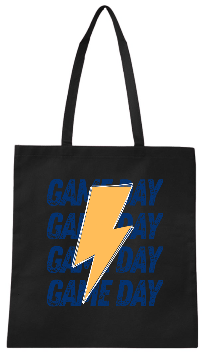 canvas tote bag - Black