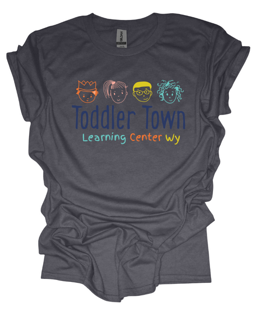 Dark Gray Toddler Town Shirts