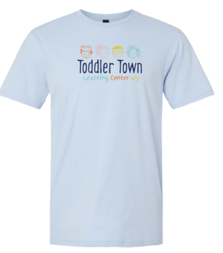 Light Blue Toddler Town Shirts