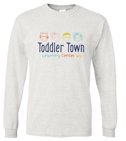 Ash Gray Toddler Town Shirts