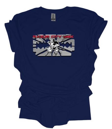Blue Razor City t-shirt