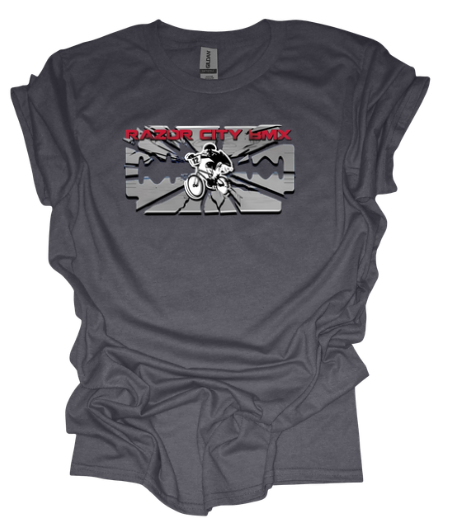 Gray Razor City t-shirt