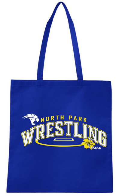 canvas tote bag - Blue