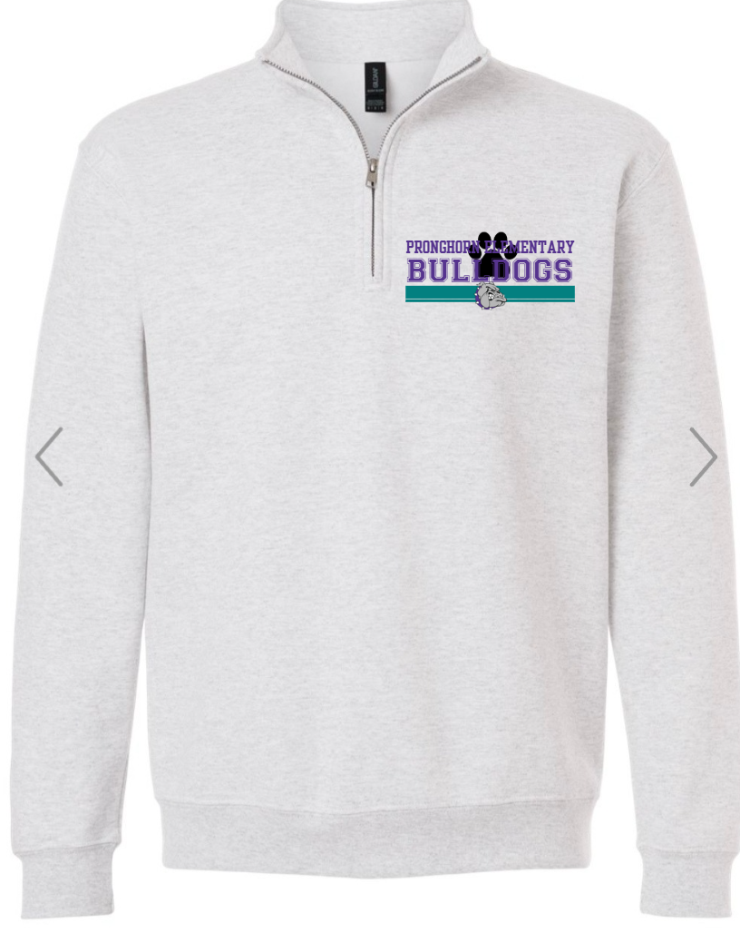 Pronghorn Elementary Bulldogs Logo
