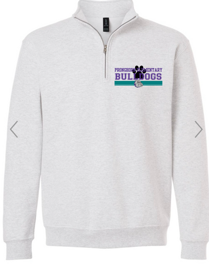Pronghorn Elementary Bulldogs Logo