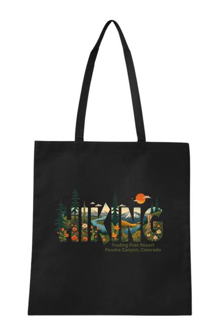 canvas tote bag - Black