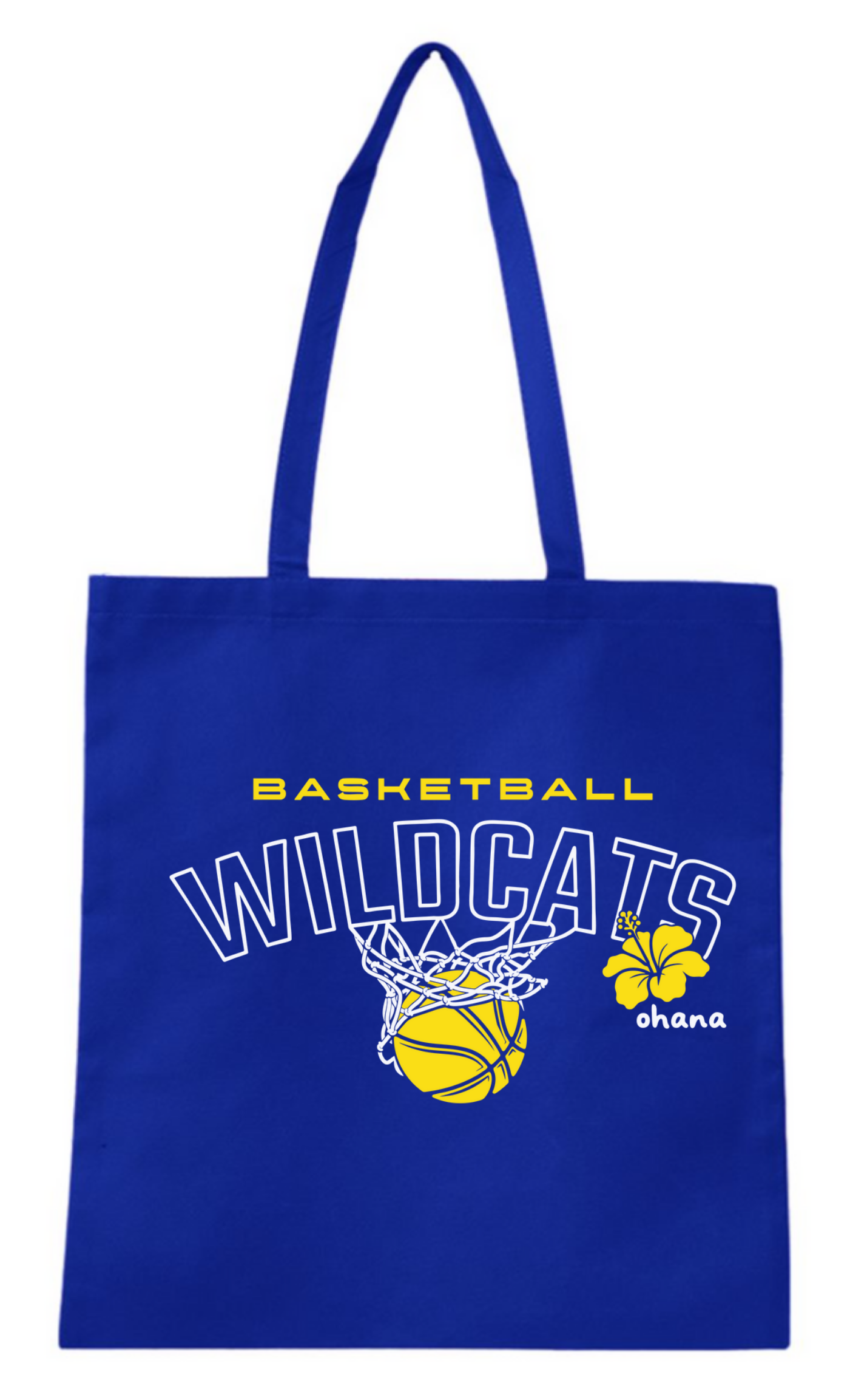 canvas tote bag - Blue