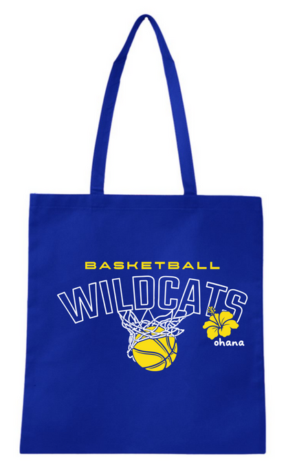 canvas tote bag - Blue