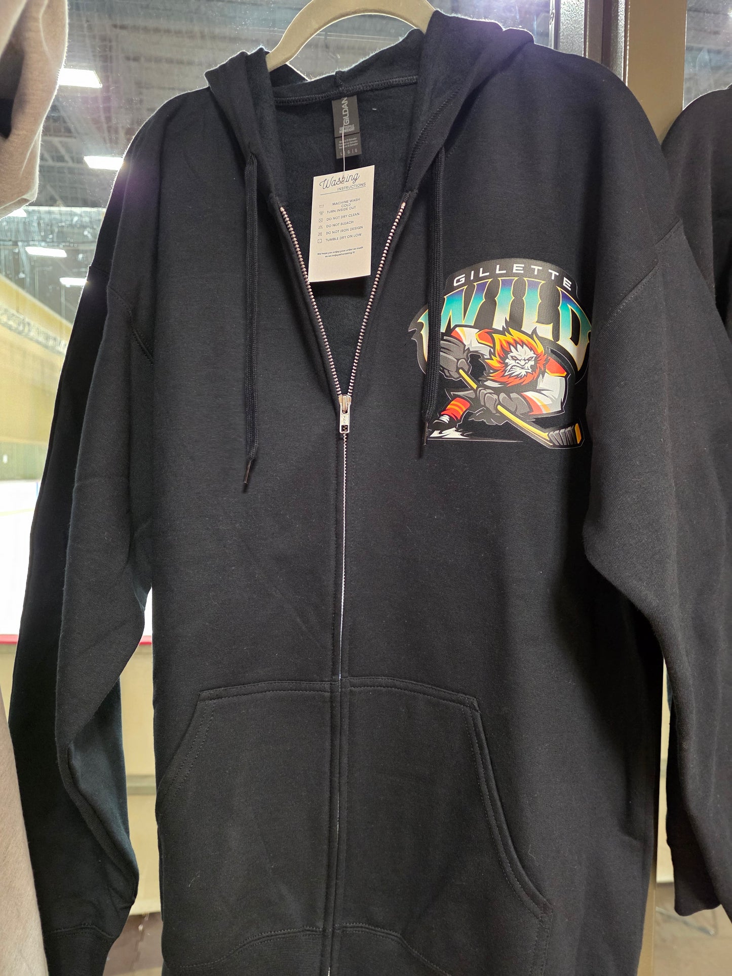 Zip up hoodie