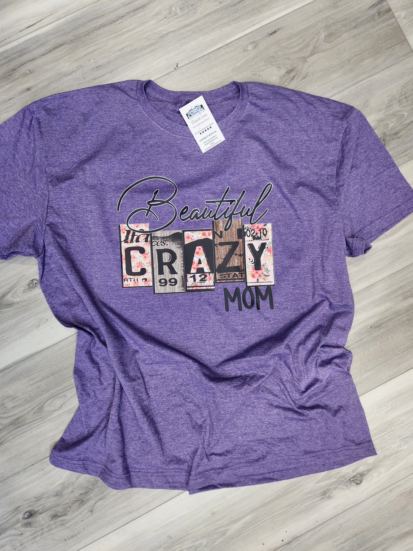 Beautiful crazy mom